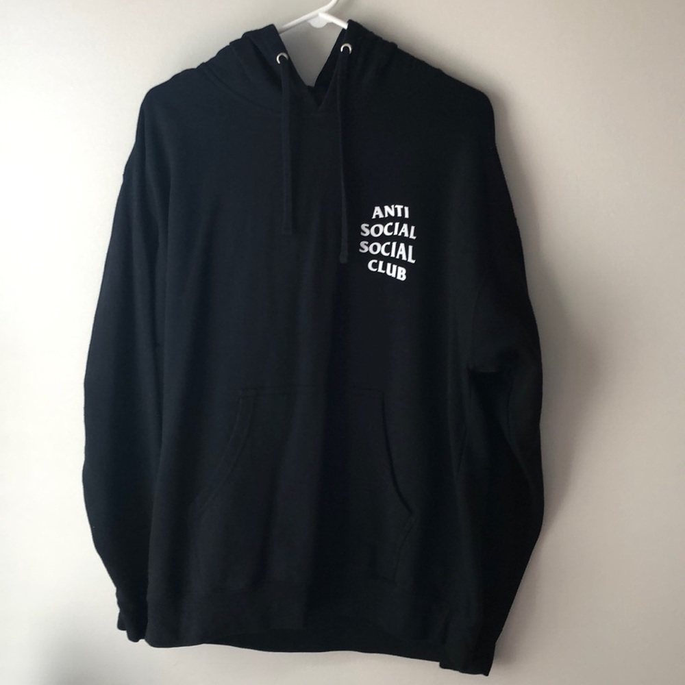 Official Anti Social Social Club Black Hoodie